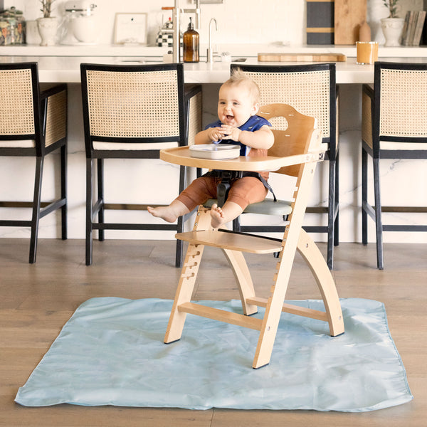 Tiny Twinkle - Splat Mat with Storage Bag - Slate-Panda Kids and Baby