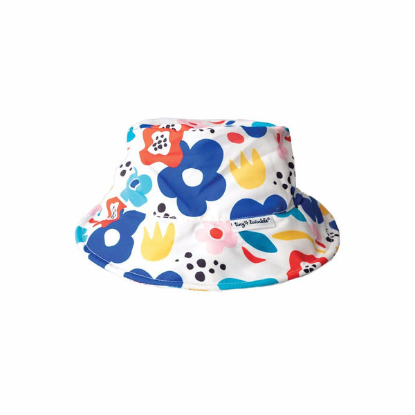 Tiny Twinkle - Sun Hat - Modern Floral-Panda Kids and Baby