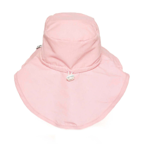 Tiny Twinkle - Sun Protection Flap Hat - Pink-Panda Kids and Baby