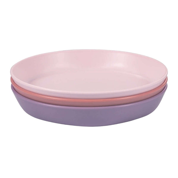 Tiny Twinkle - Tableware 3 Pack Plate Set - New Girl-Panda Kids and Baby