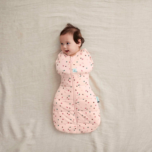 ergoPouch - Cocoon Swaddle Bag - Heritage 1.0tog Cute Fruit-Panda Kids and Baby