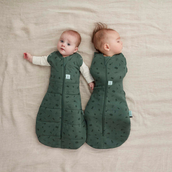 ergoPouch - Cocoon Swaddle Bag - Heritage 1.0tog Veggie Patch-Panda Kids and Baby