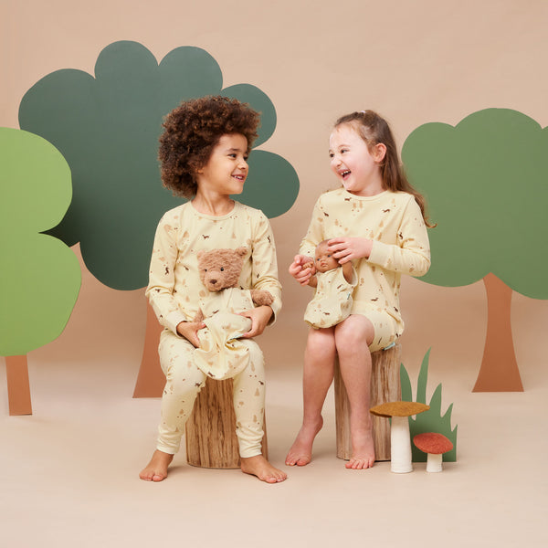 ergoPouch - Kids Long Sleeved Sleep Shirt - 1.0tog Doggos-Panda Kids and Baby