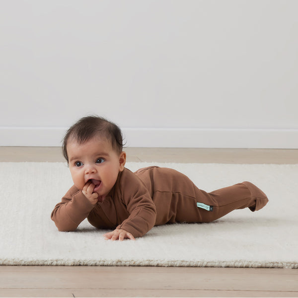 ergoPouch - Long Sleeved Layers - 1.0tog Cocoa-Panda Kids and Baby