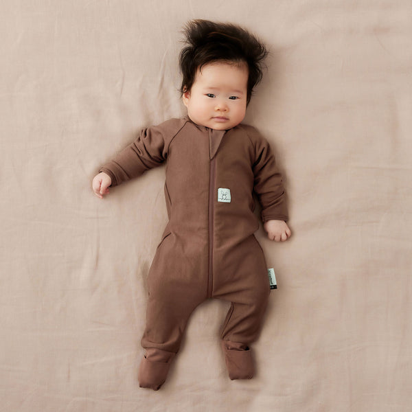 ergoPouch - Long Sleeved Layers - 1.0tog Cocoa-Panda Kids and Baby