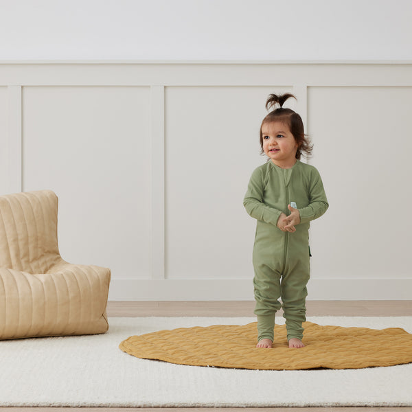 ergoPouch - Long Sleeved Layers - 1.0tog Moss-Panda Kids and Baby