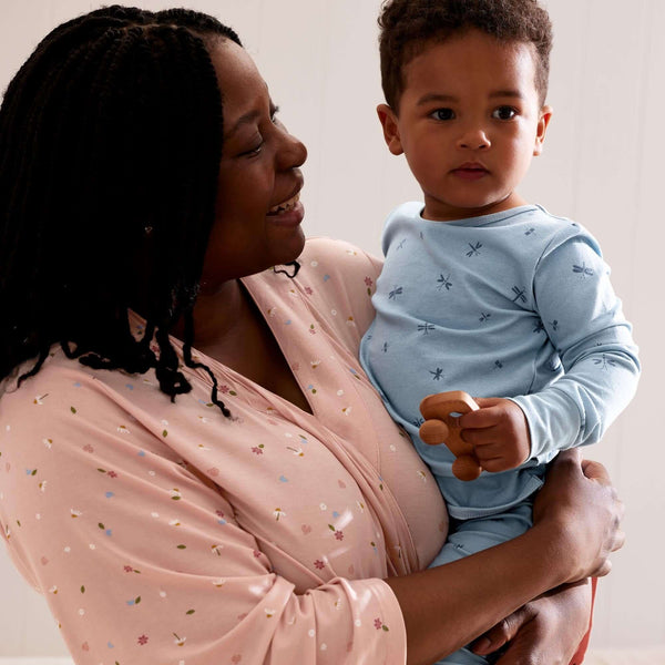 ergoPouch - Matchy Matchy Robes - Daisies-Panda Kids and Baby