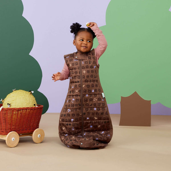 ergoPouch - Sheeting Sleeping Bag - 2.5 Tog - Picnic-Panda Kids and Baby