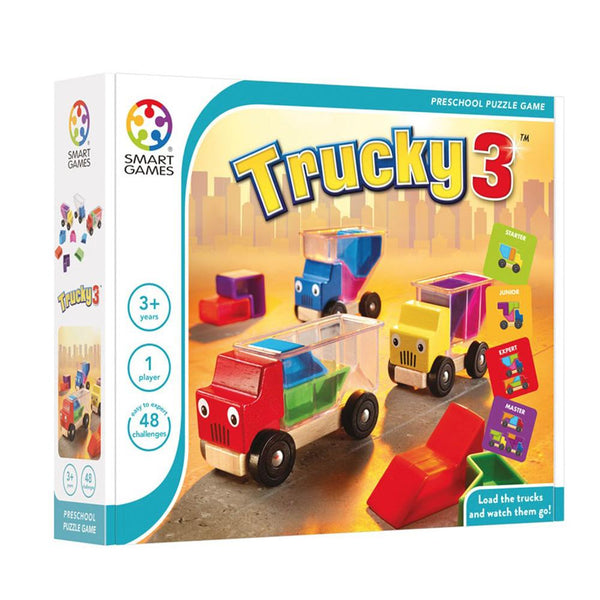 Smart Games - Trucky 3-Panda Kids and Baby