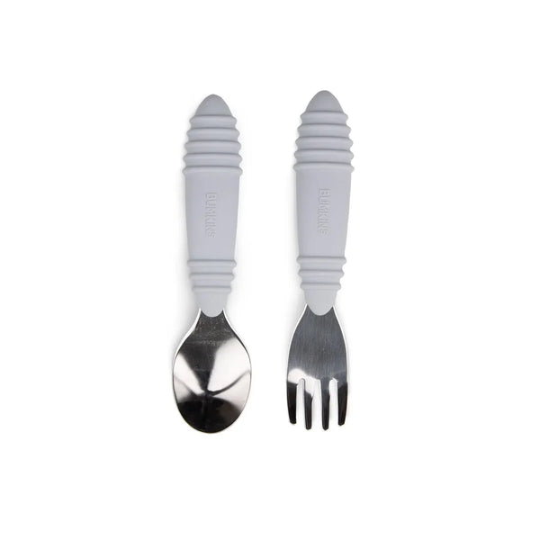 Bumkins - Spoon and Fork - Multi Colours Available-Panda Kids and Baby