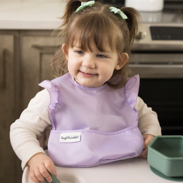 Tiny Twinkle - Mess-proof Easy Bib 3 Pack - Floral Pop