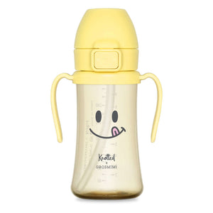 Grosmimi - Smile PPSU Straw Cup 300ml - Lemon Sugar