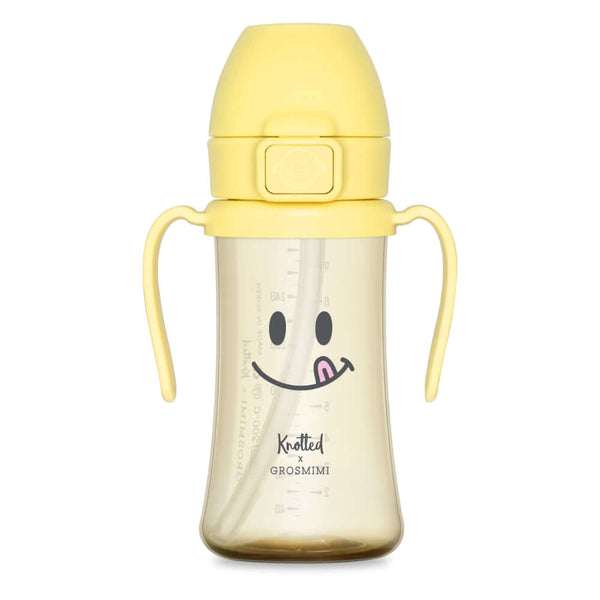 Grosmimi - Smile PPSU Straw Cup 300ml - Lemon Sugar