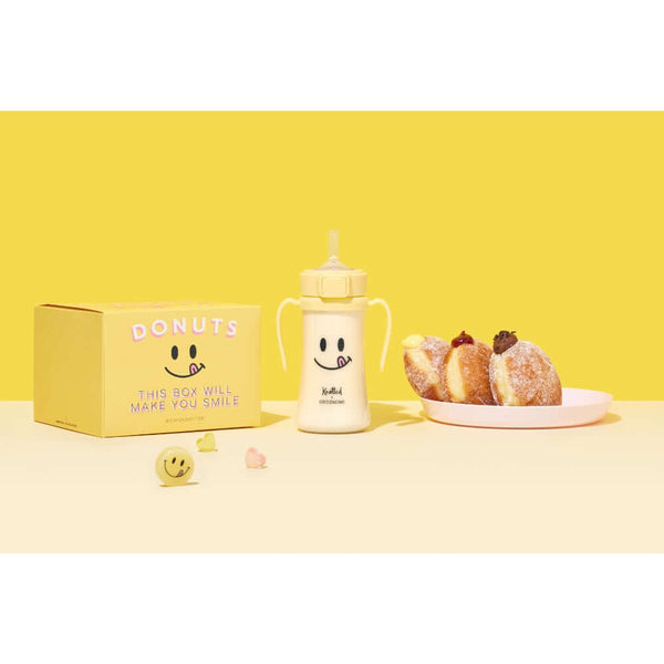 Grosmimi - Smile PPSU Straw Cup 200ml - Lemon Sugar