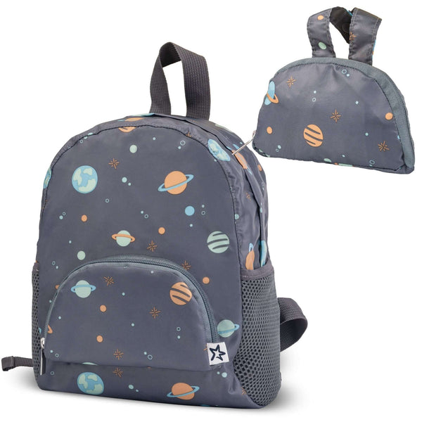 Tiny Twinkle - Toddler Lightweight Backpack - Waterproof Closure & Easy Fold-Up Pouch - Multi Colours Available
