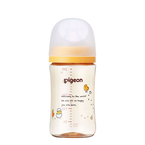 Pigeon Breastfeeding Realization PPSU Plastic Baby Bottle  - Bird - 240ml