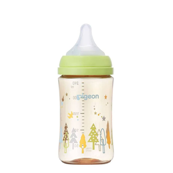 Pigeon Breastfeeding Realization PPSU Plastic Baby Bottle - Tree - 240ml
