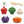 Plan Toys - 5 Colour veggie set
