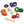 Plan Toys - 5 Colour veggie set