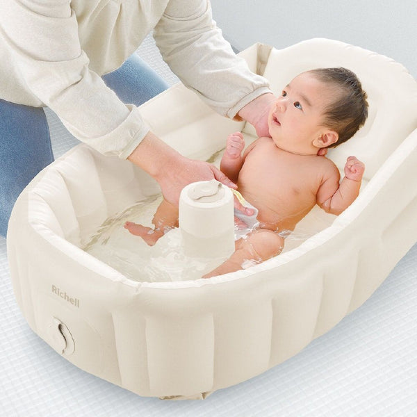 Richell - Soft Baby Bath Plus K - Beige