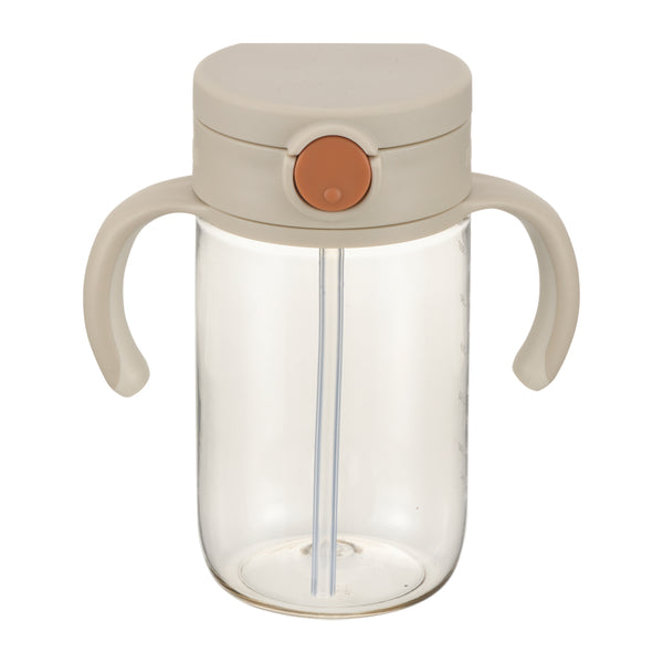 Richell - Aster On-the-Go Straw Mug 320ml - Beige