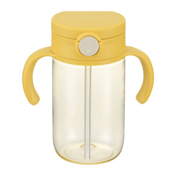 Richell - Aster On-the-Go Straw Mug 320ml - Yellow