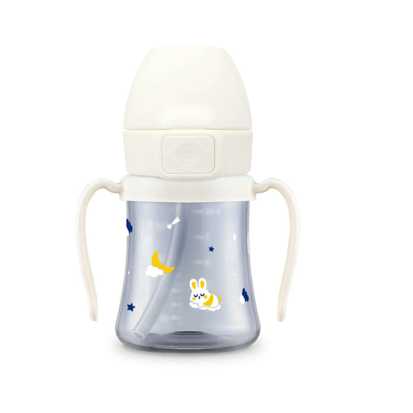 Grosmimi - Dark Baby Bunnyverse PPSU Cup 200ml (White)