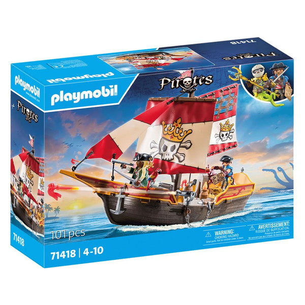 Playmobil - Pirate Ship - PMB71418
