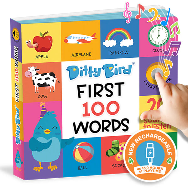 Ditty Bird - First 100 Words USB-C Rechargeable