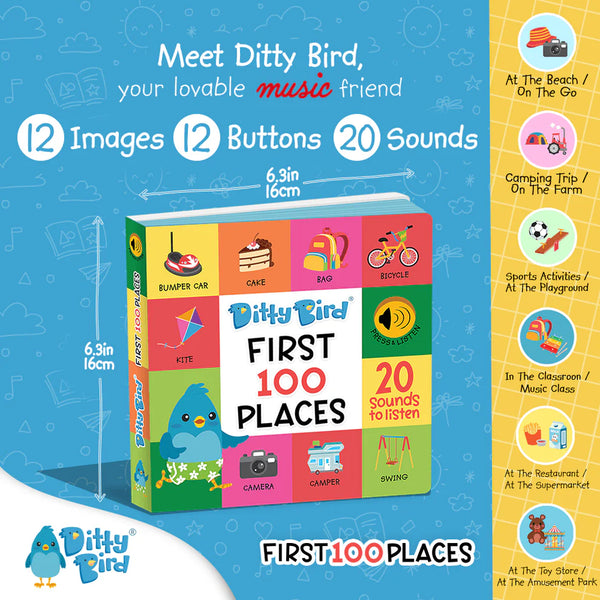 Ditty Bird - First 100 Places USB-C Rechargeable