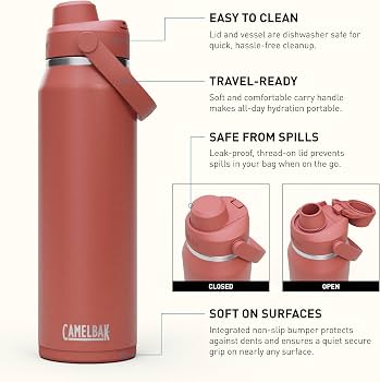 Camelbak - Thrive Chug Bottle Insulated Stainless Steel - 1L - Multiple Colours Available