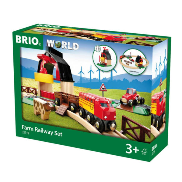 BRIO - Farm Railway Set 20 pieces