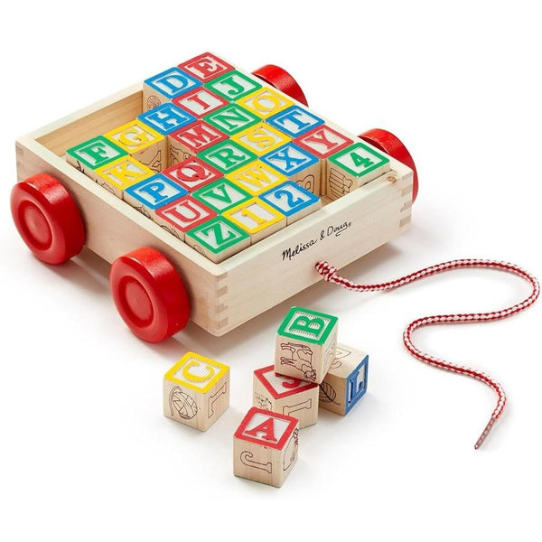Melissa & Doug - Classic ABC Block Cart - MND1169