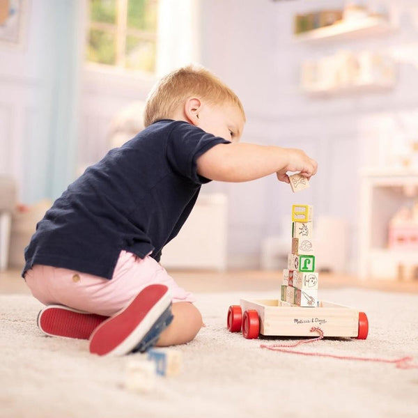 Melissa & Doug - Classic ABC Block Cart - MND1169
