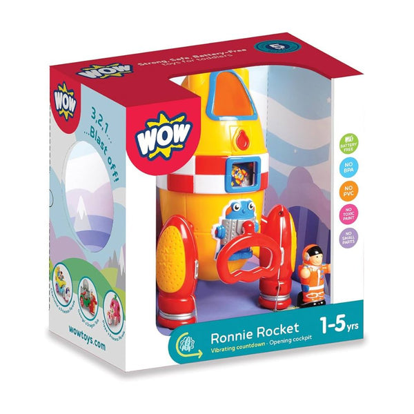 WOW TOYS - Ronnie Rocket Space Rocket