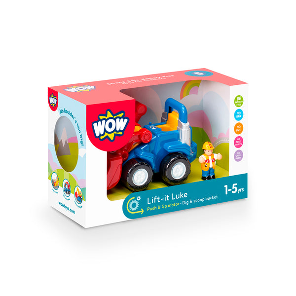 WOW TOYS - Lift-it Luke Digger