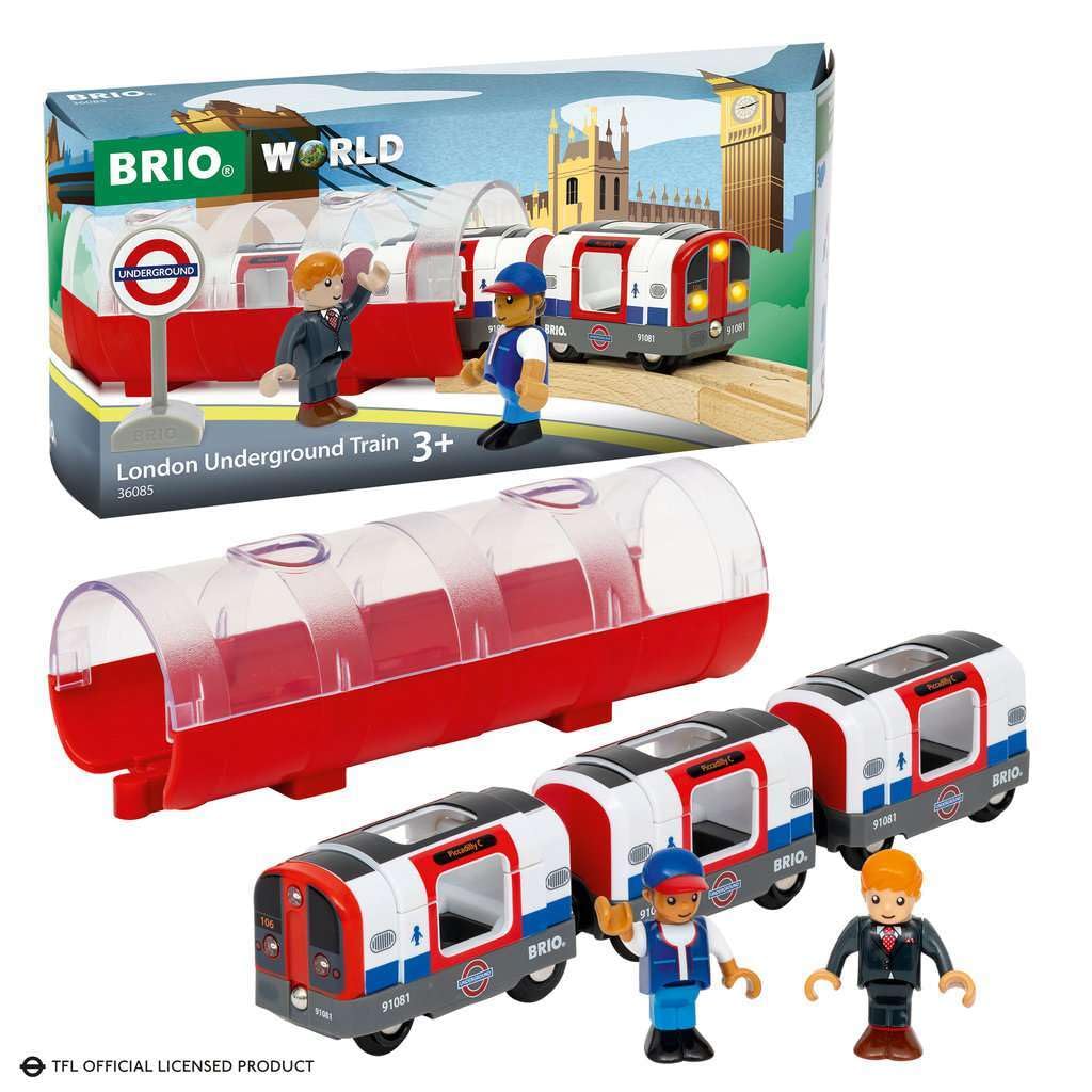 BRIO - London Underground Train 7 pieces – Panda Kids and Baby