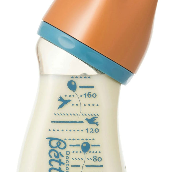 Doctor Bétta - Brain Wide-Neck PPSU Baby Bottle WS4-160 ml - Carrousel - Made in Japan