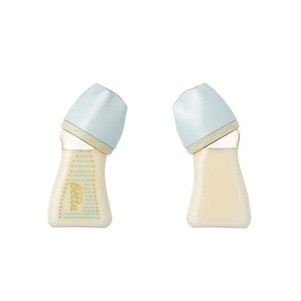 Doctor Bétta - Brain Wide-Neck PPSU Baby Bottle WS2-160 ml - Baby Blue - Made in Japan