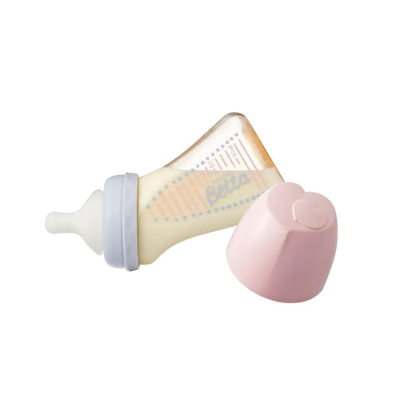 Doctor Bétta - Brain Wide-Neck PPSU Baby Bottle WS2 - 160 ml - Baby Pink - Made in Japan