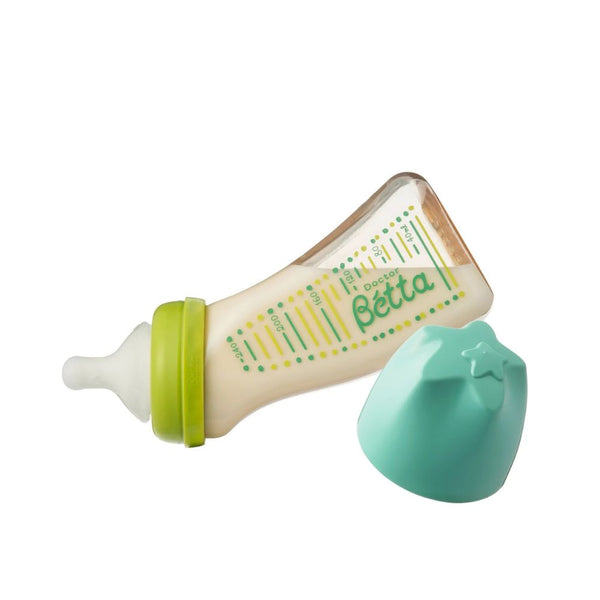 Doctor Bétta - Wide-Neck Brain PPSU Baby Bottle - Green -240 ml - Made in Japan