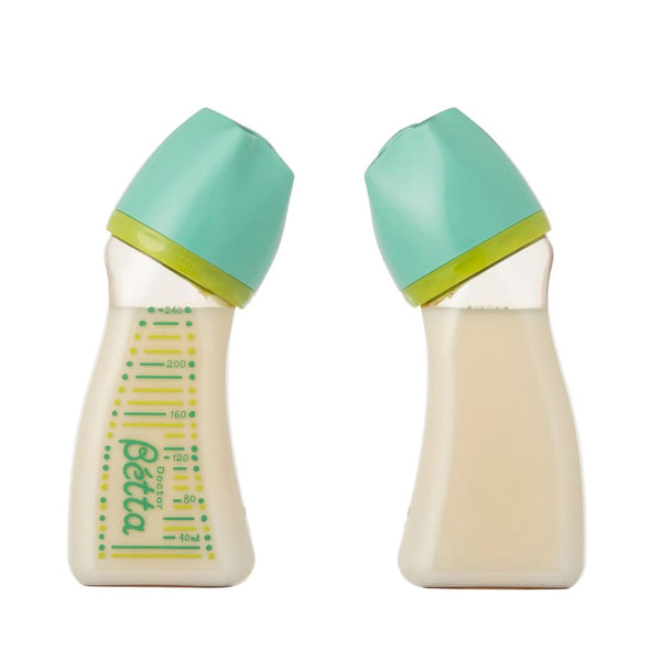 Doctor Bétta - Wide-Neck Brain PPSU Baby Bottle - Green -240 ml - Made in Japan