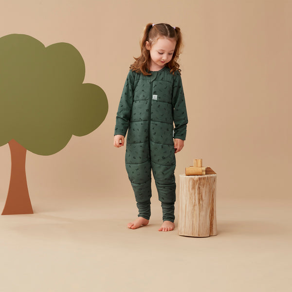 ergoPouch - Sleep Onesie 2.5 TOG - Veggie Patch - 2-3 Years