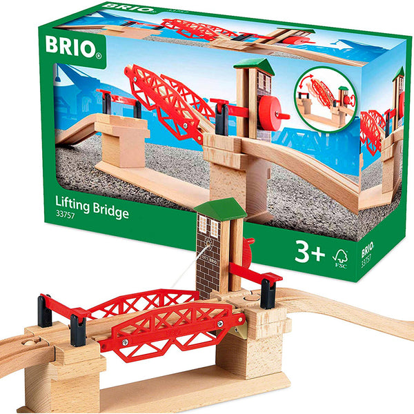 BRIO - Lifting Bridge 3 Pieces - BRI33757