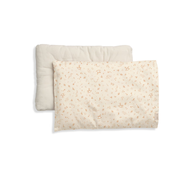 ergoPouch - Organic Toddler Pillow and Case - Lullaby