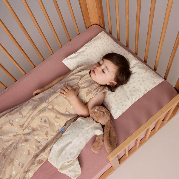 ergoPouch - Organic Toddler Pillow and Case - Lullaby