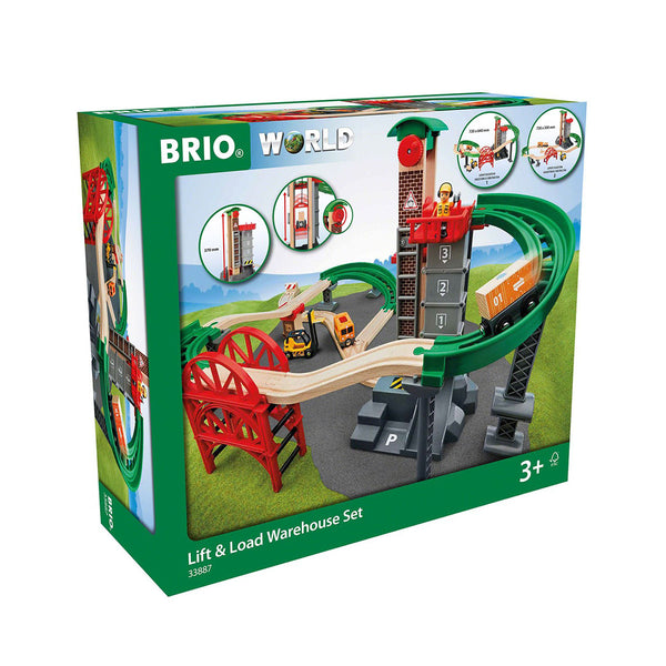 BRIO - Lift and Load Warehouse Set 32 Pieces
