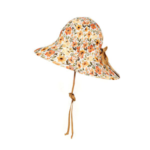 Bedhead Hats - 'Wanderer' Girls Reversible Panelled Bucket Sun Hat - Margaret & Maize-Panda Kids and Baby
