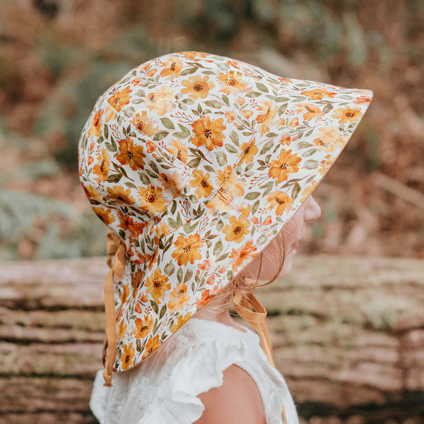 Bedhead Hats - 'Wanderer' Girls Reversible Panelled Bucket Sun Hat - Margaret & Maize-Panda Kids and Baby