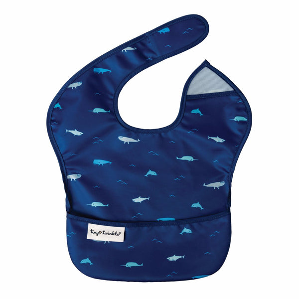 Tiny Twinkle - Mess-Proof Easy Bib - Ocean Life
